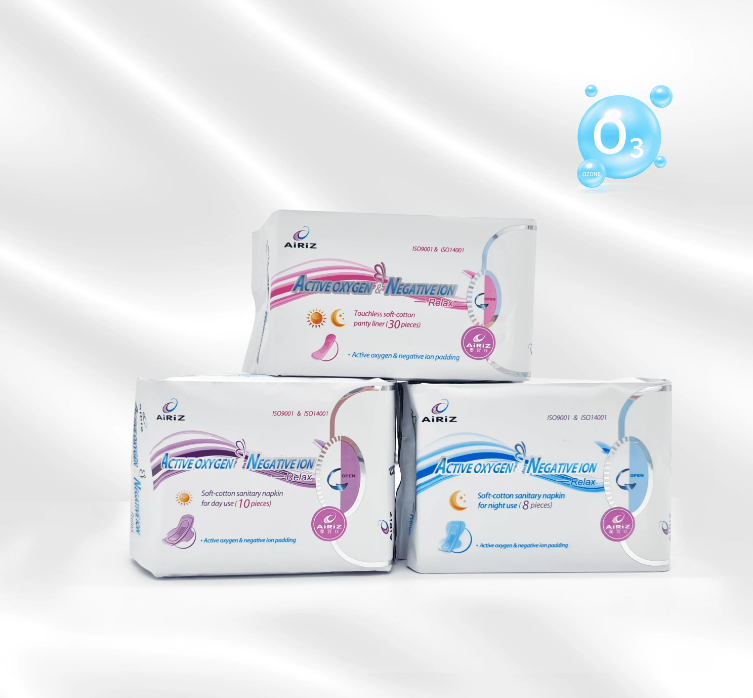 TIENS AiRIZ Women's Sanitary Pads With Active Oxygen And Negative Ions